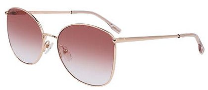 Lacoste Sonnenbrille mit rosa Gläsern