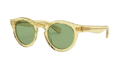 Polo Sonnenbrille mit grünen Gläsern