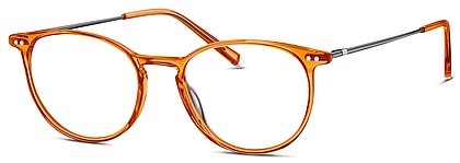 Humphrey's Brille mit oranger Fassung