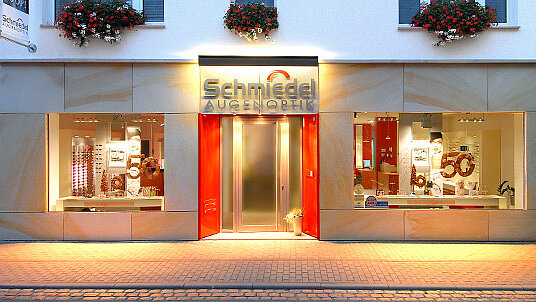 Schmiedel United Optics Fassade