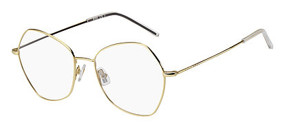 Hugo Boss Brille mit goldenem Rahmen