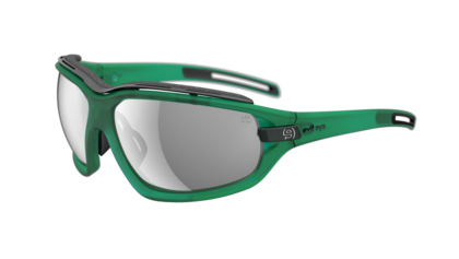 Evil Eye Sportbrille mit grüner Fassung